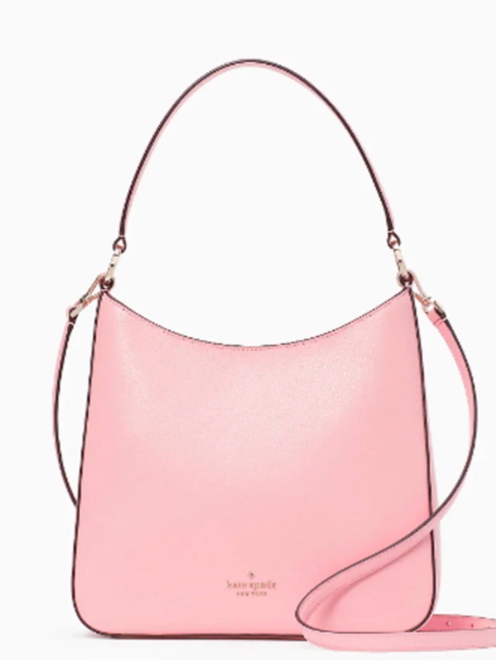 Kate Spade Perry Pink Saffiano Leather Shoulder Bag